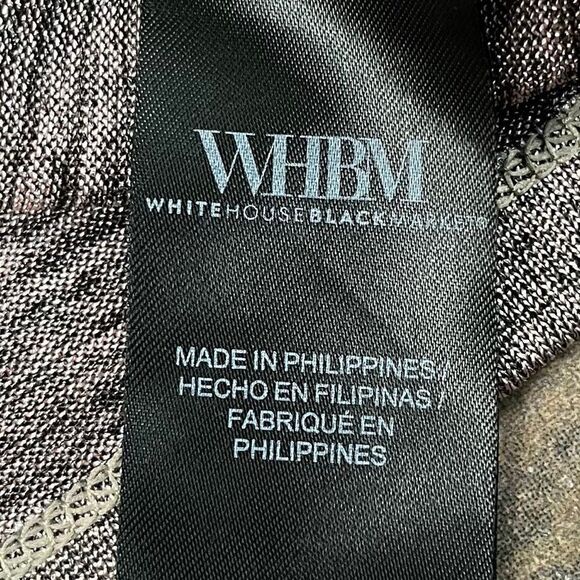 White House Black Market Power Tee Shiny Metallic Pink Blouse Medium - Picture 9 of 10